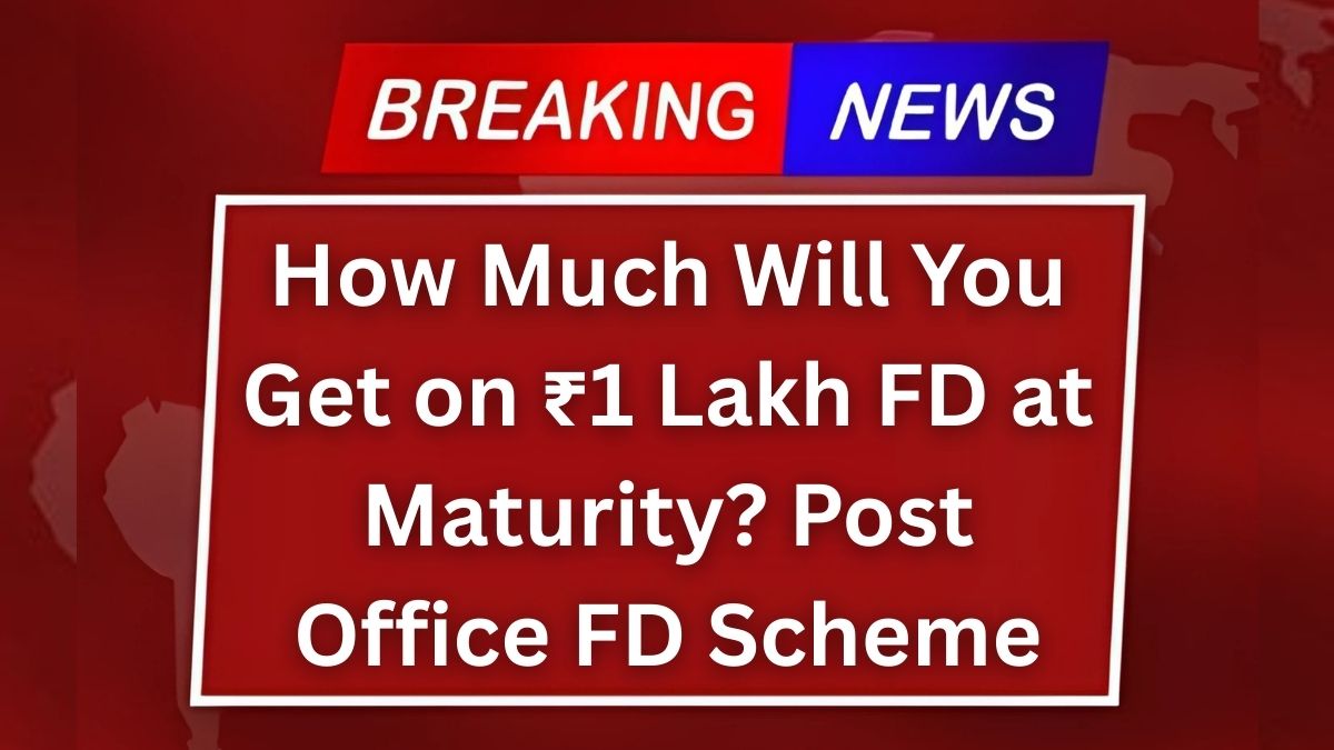 Post Office FD Scheme